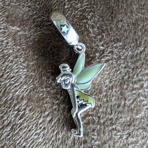 NEW WOT Sterling silver Tinkerbell Pandora-style bracelet charm